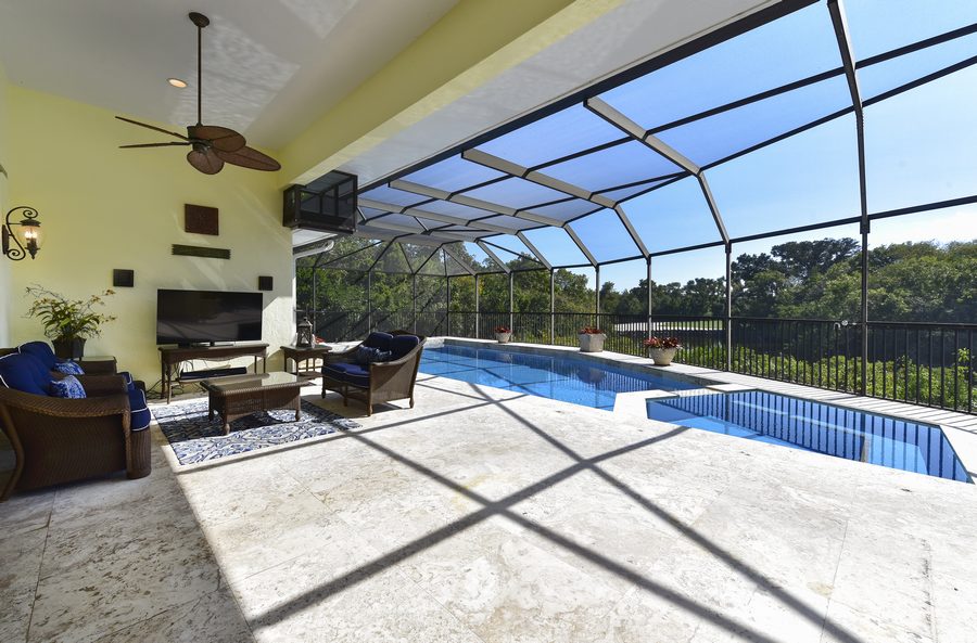 Screened Pool Deck